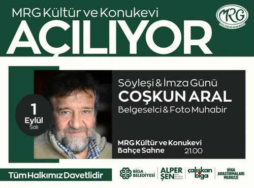 Coşkun Aral ile Söyleşi ve İmza Günü