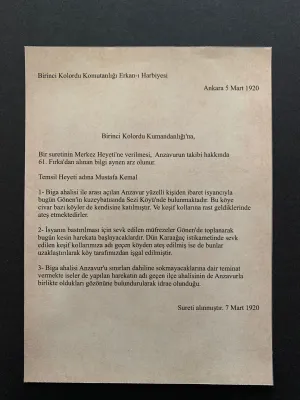 Milli Mücadelenin Gölgesinde Biga’ya Ulaşan Tarihi Evraklar - Fotoğraf 4
