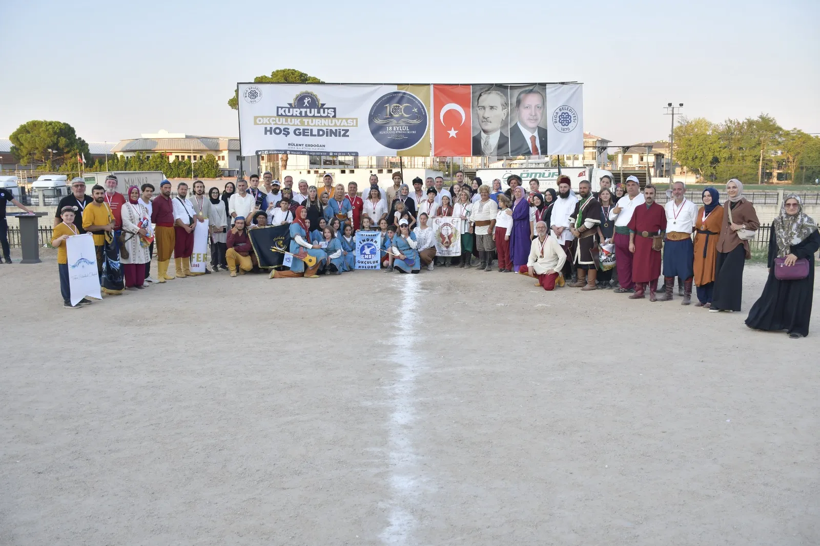 18 Eylül Etkinliklerinde Okçuluk ve Trap Atışı Heyecanı