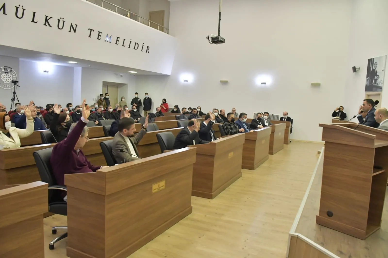 2022 Yılının İlk Meclis Toplantısı Yapıldı