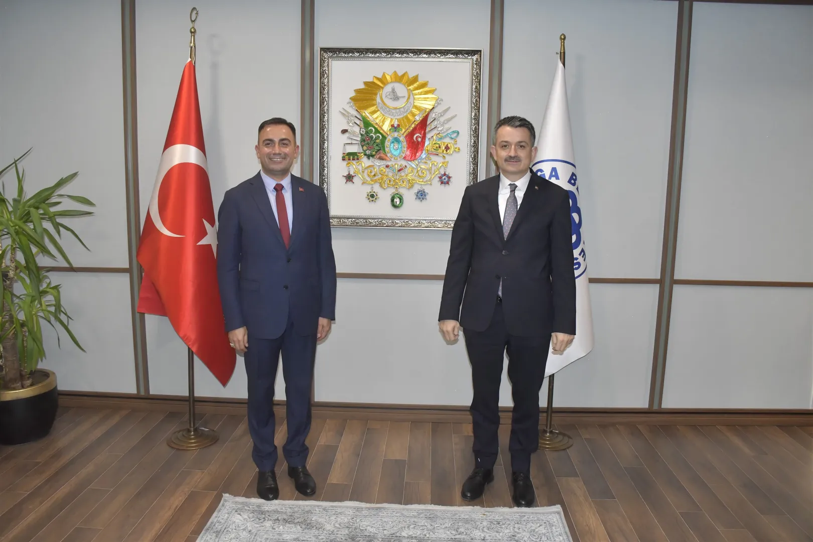 Bakan Pakdemirli’den Biga Belediyesi’ne Ziyaret