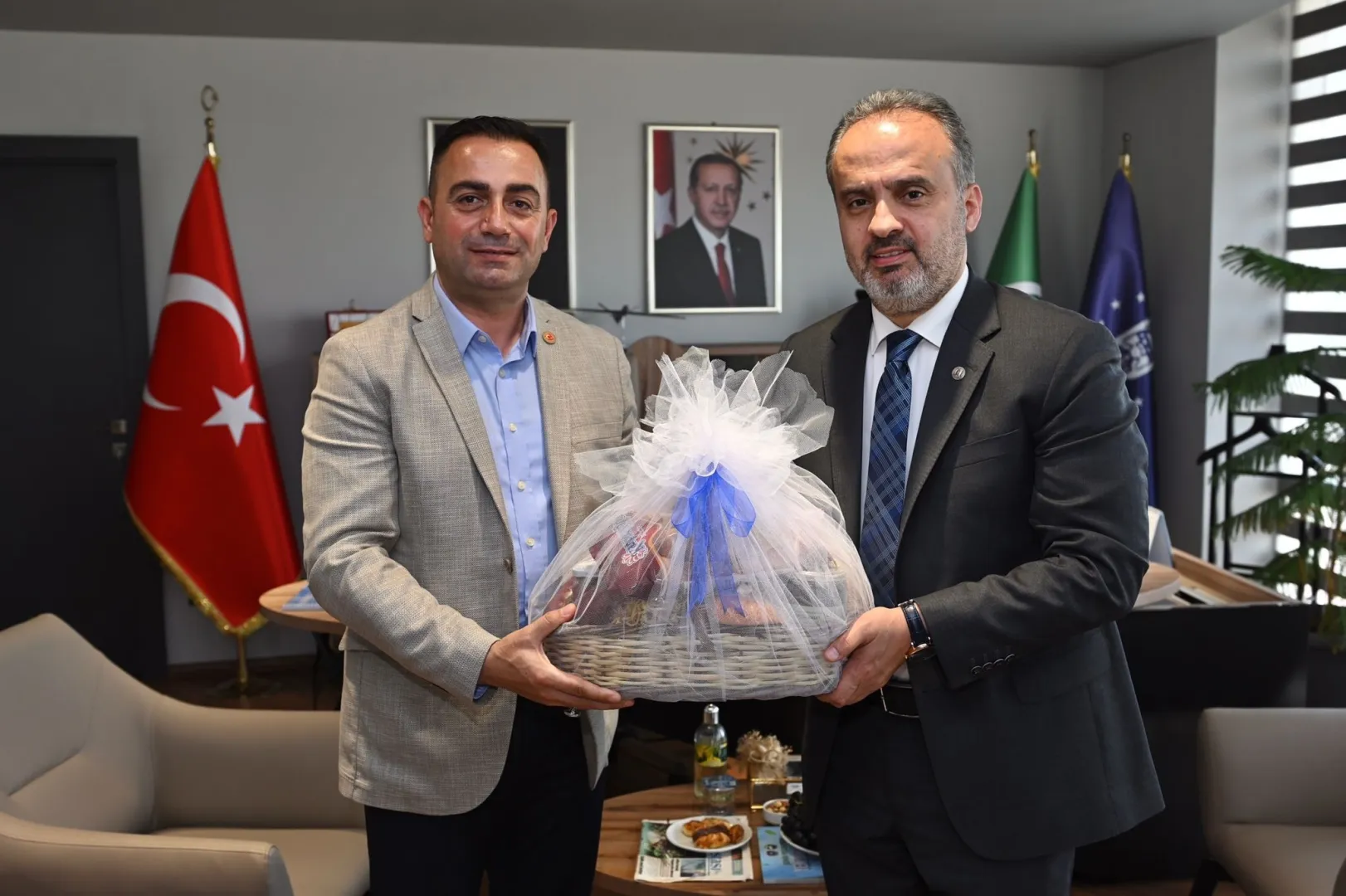 Başkan Erdoğan, Başkan Aktaş ile Buluştu