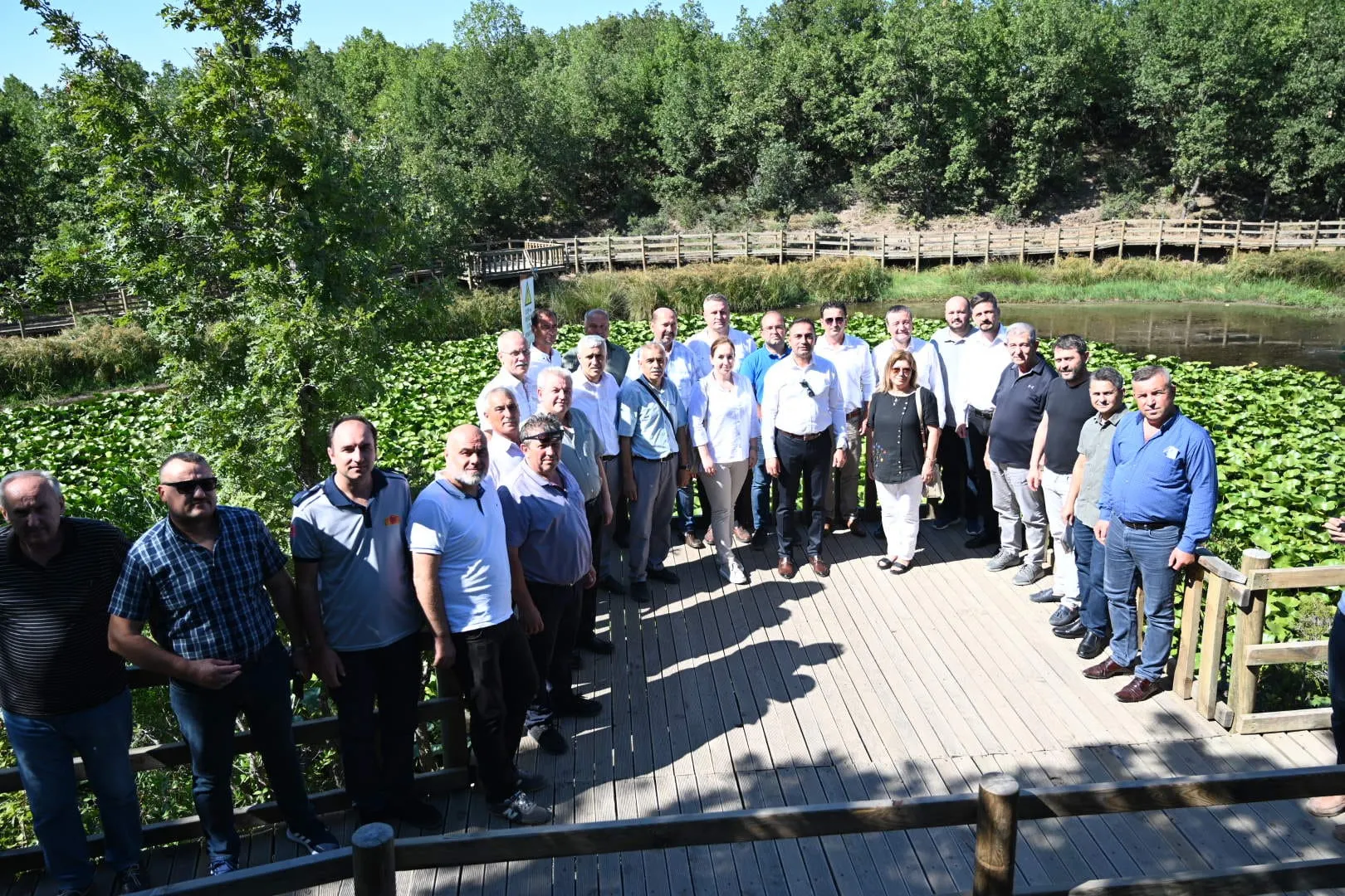 Biga Belediye Meclis Toplantısı Nilüfer Gölü’nde Yapıldı