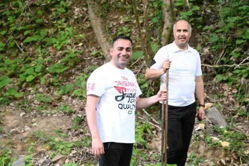 Çağlayan Trekking Parkurunda Yürüyüş