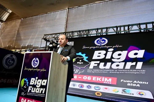 18. Biga Gıda Tarım Hayvancılık ve Teknolojileri Fuarı’nın Açılışını Gerçekleştirdik. - Fotoğraf 1