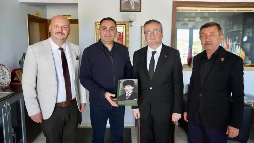 Başkan Şen’den Önceki Dönem Belediye Başkanlarına Ziyaret - Fotoğraf 5