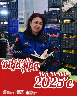 Biga Belediye Başkanımız Alper Şen’in 2025 Yılı Mesajı - Fotoğraf 2