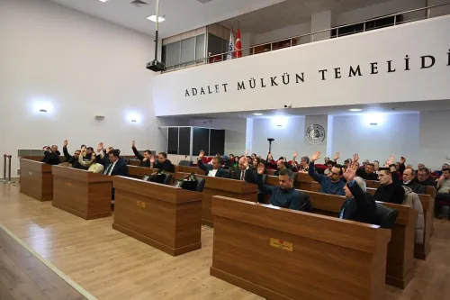 Biga Belediyesi Meclisi Mart 2025 Olağan Birleşimi, Belediye Başkanımız Alper Şen başkanlığında toplandı. - Fotoğraf 1