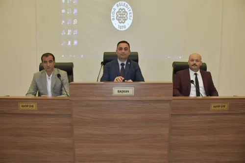 Biga Belediyesi Nisan Ayı Meclis Toplantısı Yapıldı - Fotoğraf 1