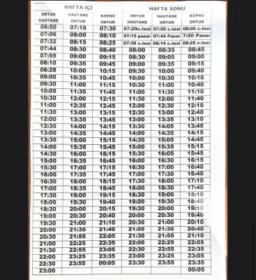 BİGA BELEDİYESİ S.S.76 NO.LU BİGA ŞEHİRİÇİ MİNİBÜSLERİNİN KIŞ UYGULAMASI GÜZERGAHLARI VE KALKIŞ SAATLERİ - Fotoğraf 9