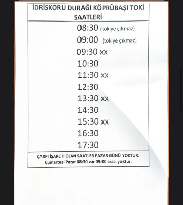 BİGA BELEDİYESİ S.S.76 NO.LU BİGA ŞEHİRİÇİ MİNİBÜSLERİNİN KIŞ UYGULAMASI GÜZERGAHLARI VE KALKIŞ SAATLERİ - Fotoğraf 1