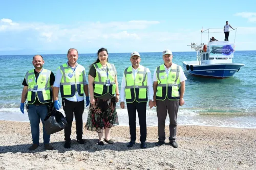 Biga İçin Fidanlar Dikildi, Sahiller Temizlendi - Fotoğraf 4