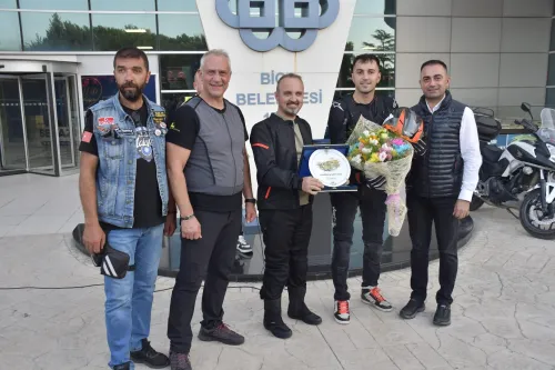 Biga Motosiklet Festivaline Damga Vuran Anlar - Fotoğraf 4