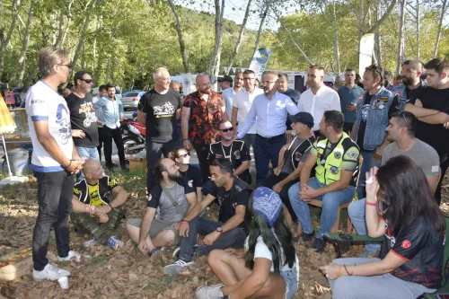 Biga Motosiklet Festivaline Damga Vuran Anlar - Fotoğraf 9