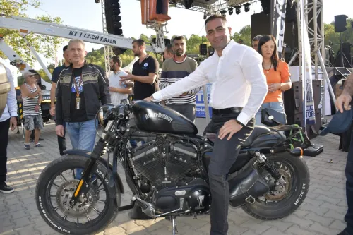 Biga Motosiklet Festivaline Damga Vuran Anlar - Fotoğraf 7