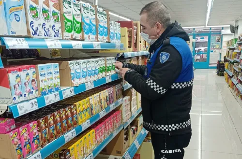 Biga Zabıtası’ndan Yılbaşı Denetimi - Fotoğraf 1