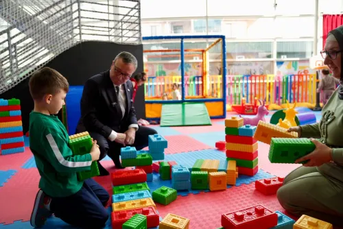 Eğitime Yatırım, Geleceğe Güven: Cumhuriyet Kreşi Açıldı - Fotoğraf 11